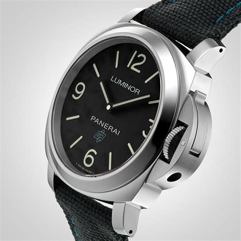 panerai base logo 0074|2020 Panerai Luminor Base Logo 44MM Steel Black Dial .